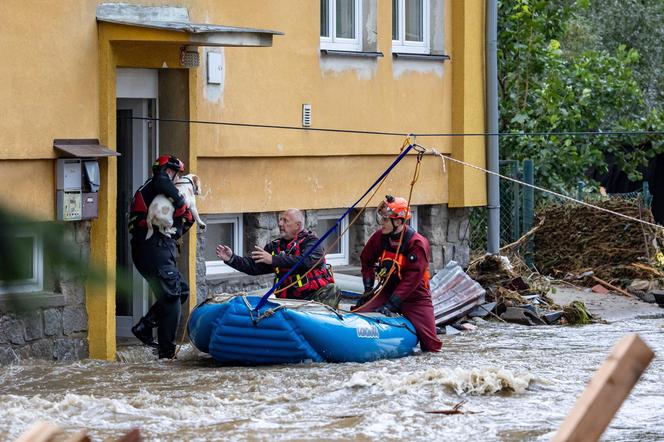 Czechy, powódź.