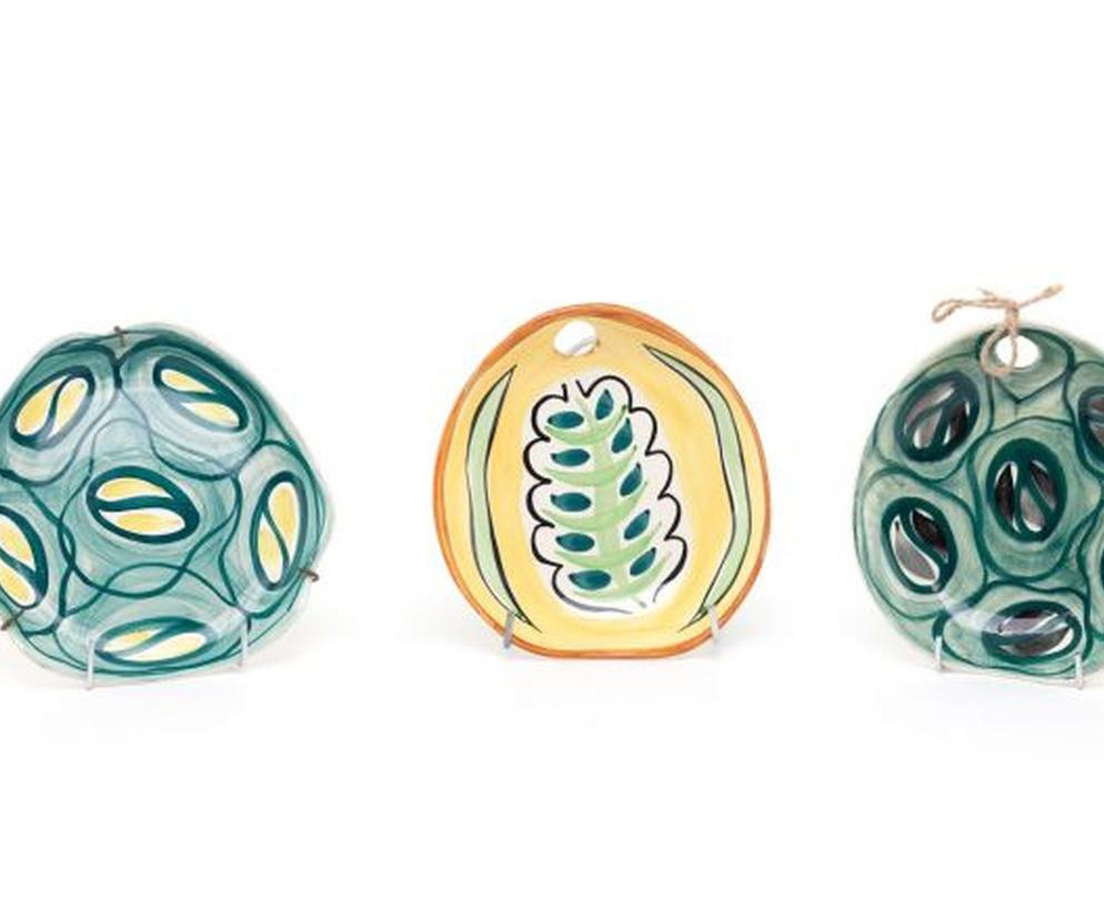 Historia polskiego designu. Zestaw pater, projekt Elżbieta Piwek-Białoborska