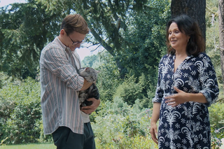 M jak miłość, odc. 1695: Marysia (Małgorzata Pieńkowska), Karol (Patryk Szwichtenberg)