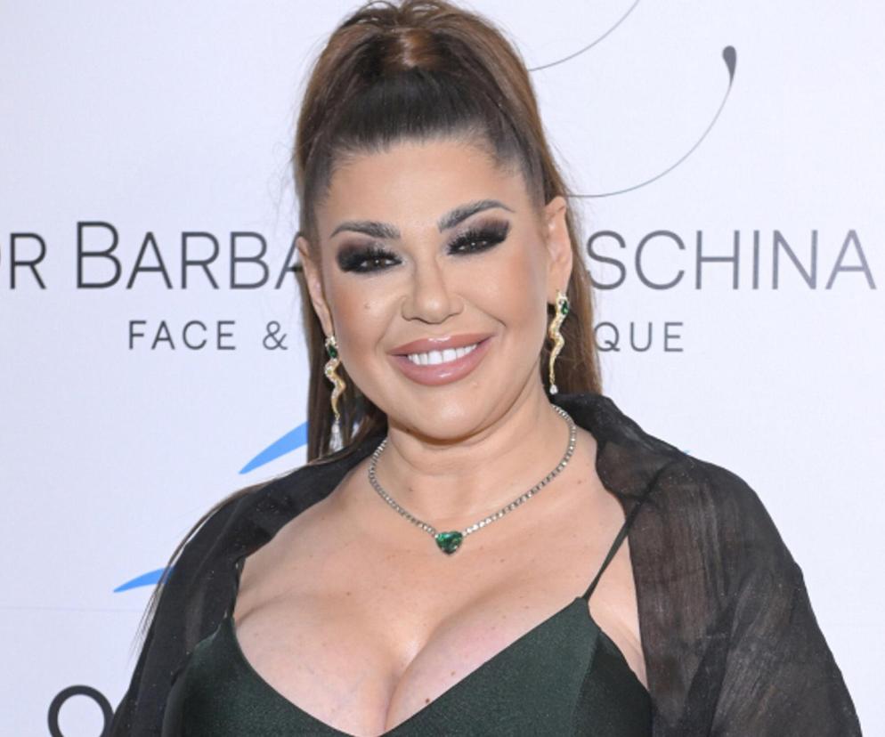 Iwona Węgrowska po operacji plastycznej. Pierwszy raz pokazała się na ściance