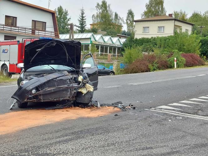 Wypadek w Parszowie (16.09)