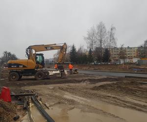 Rozbudowa linii tramwajowej w Olsztynie. Ruch na ul. Wyszyńskiego zostanie przywrócony [ZDJĘCIA]