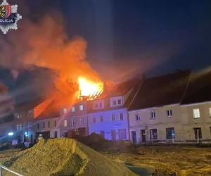 Dramat mieszkańców Przemkowa. Pożar i ogromne straty