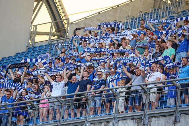 Tak bawili się kibice podczas meczu Lech Poznań - Górnik Zabrze