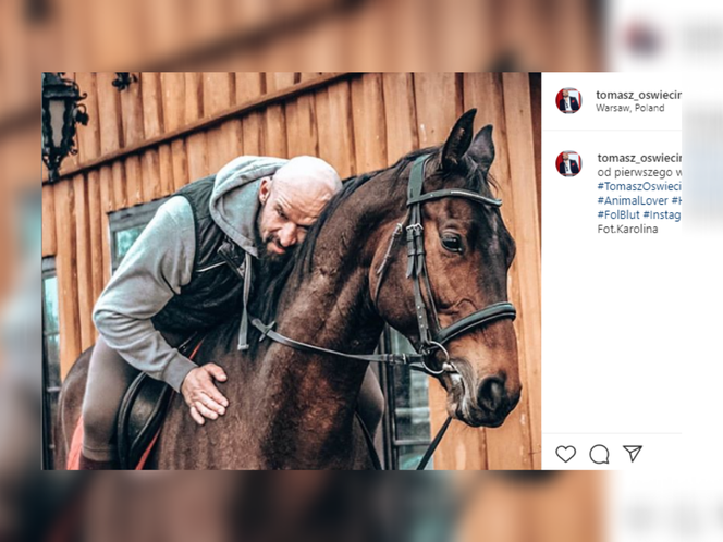 Tomasz Oświeciński ratuje konie skazane na śmierć w rzeźni
