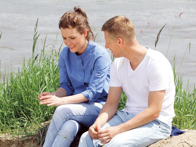 M jak miłość odc. 1022. Ala (Olga Frycz), Paweł Zduński (Rafał Mroczek)