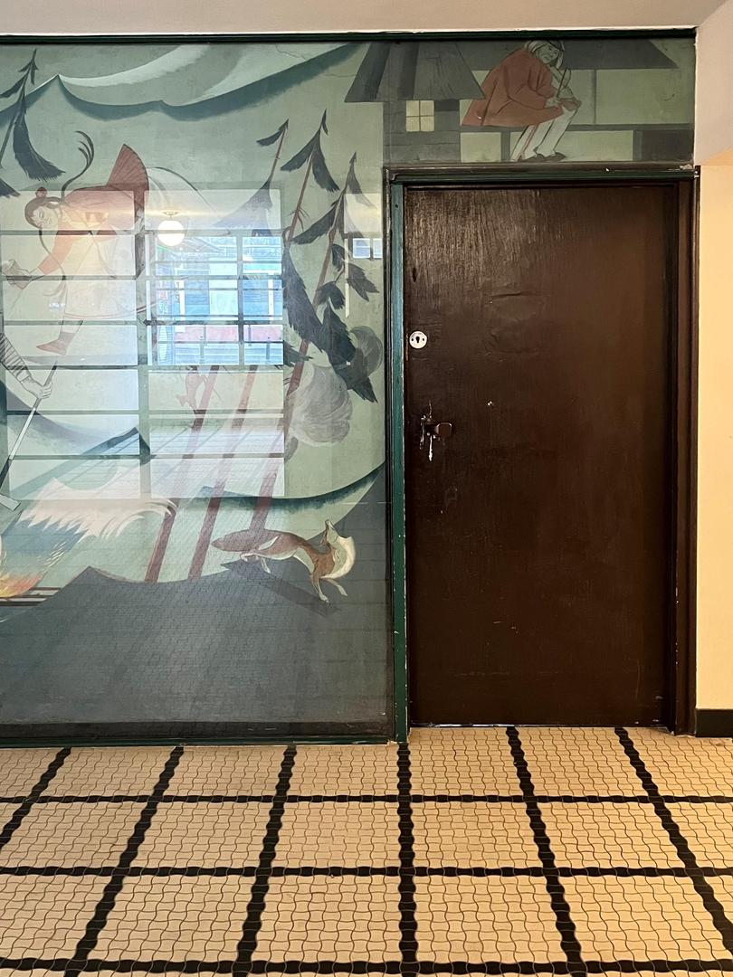 Malowidło Zofii Stryjeńskiej w Domu Wedla w Warszawie - zdjęcia