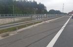 Wystrzał opony na A4 koło Tarnowa