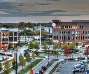 Uptown Normal’s Circle Fountain, Illinois, USA