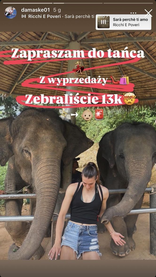 Paulina Damaske zebrała pieniądze na dzieci
