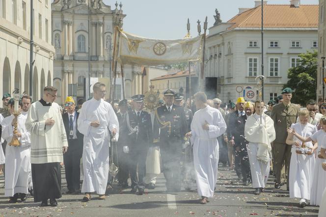 Centralna procesja w Warszawie na Boże Ciało 2023