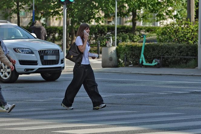 Agnieszka Dygant sobie dogadza