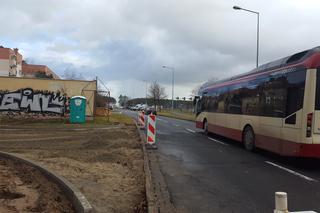 Na osiedlu Rejtana trwa budowa pętli autobusowej. Gotowa ma być do końca marca