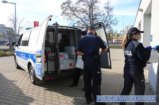 Nielegalny alkohol trafił do szpitala przy Borowskiej we Wrocławiu. Pomoże w walce z koronawirusem