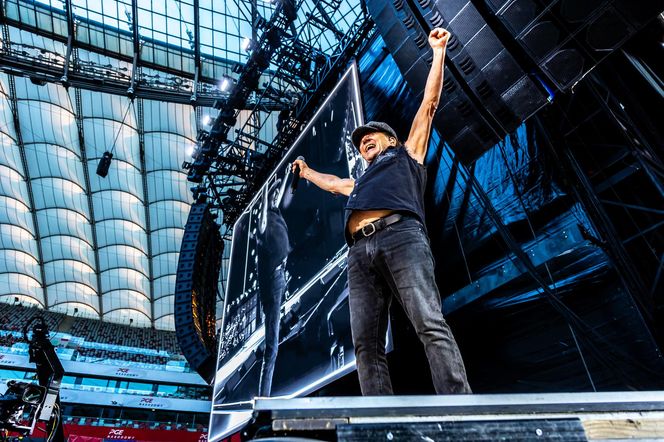 Koncert AC/DC w Warszawie (4.07.2025) - część druga. Organizatorem koncertu jest Live Nation