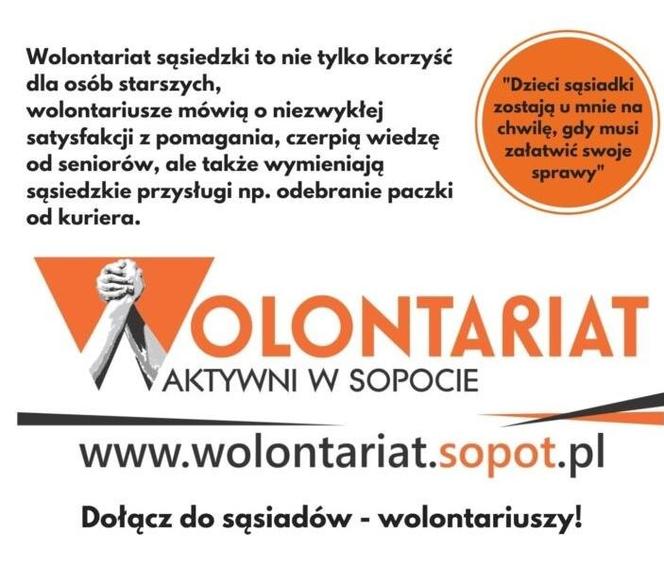 Wolontariusze pomogą seniorom z Sopotu. Trwają poszukiwania chętnych do pomocy