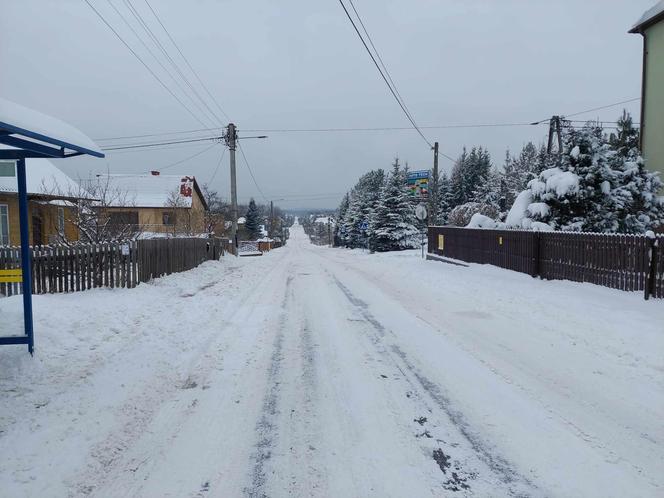 Starachowice zasypane śniegiem