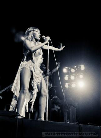 Tina Turner na koncercie w Spodku. Katowice 1981