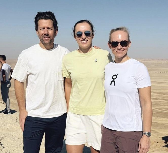 Tenis, Iga Świątek, Wim Fissette, Daria Abramowicz