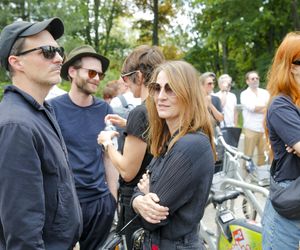 Maja Ostaszewska z partnerem