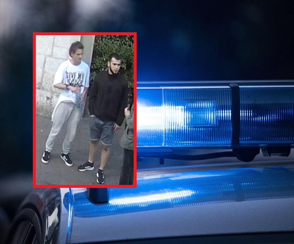 Brutalne pobicie w centrum Krakowa. Policja poszukuje dwóch młodych mężczyzn
