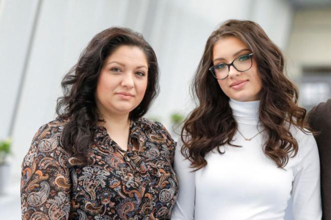 Viki Gabor z mamą