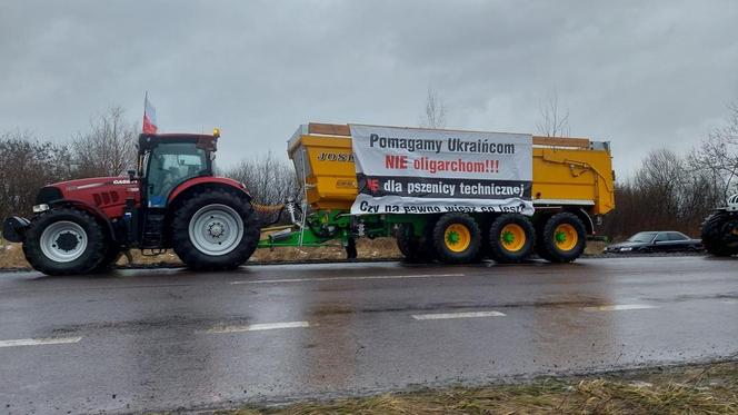 Protest rolników Zamość 2024