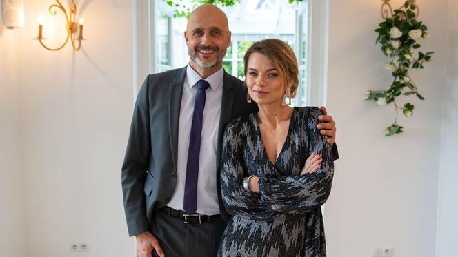 Na dobre i na złe odc. 907. Agata Woźnicka (Emilia Komarnicka-Klynstra), Rafał Konica (Robert Koszucki)