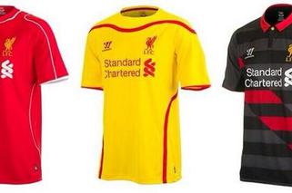 Liverpool FC wszystkie koszulki