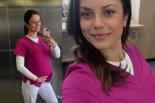 M jak miłość. Kasia będzie pracować aż do porodu! Będzie miała po swojej stronie tylko jedną osobę - ZDJĘCIA