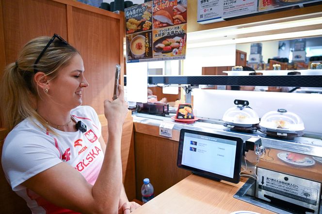 Pia Skrzyszowska lubi sushi