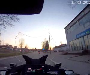 Szalony pościg ulicami Krakowa