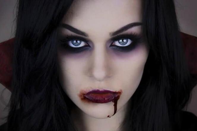 Makijaż wampirzycy tutorial Emmy Pickles