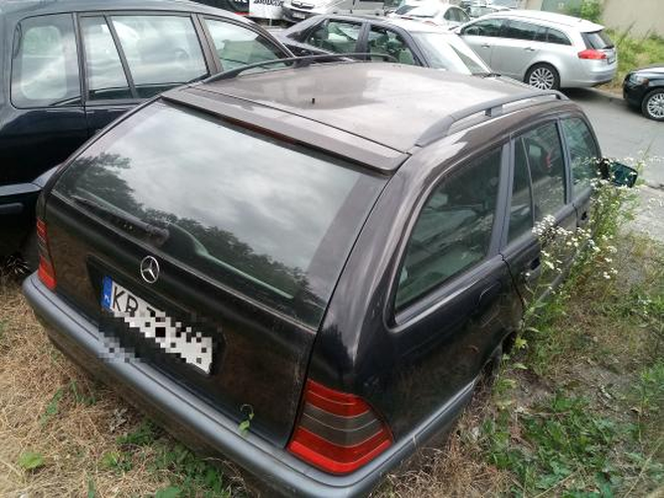 Wraki na ulicach Krakowa