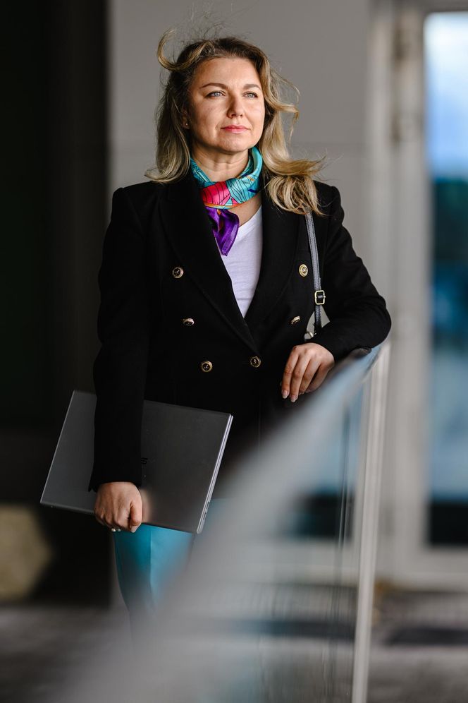 Z korporacji przesiadła się do taksówki