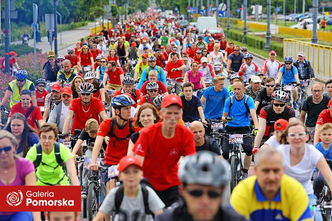 Wielki rajd rowerowy w Bydgoszczy! Setki cyklistów przejadą dziś ulicami miasta! [WIDEO, AUDIO]