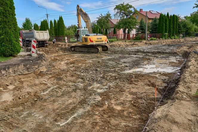 Przebudowa drogi spowodowała spore utrudnienia. Zamknięta dla ruchu jest ul. Tadeusza Kościuszki w Przesmykach