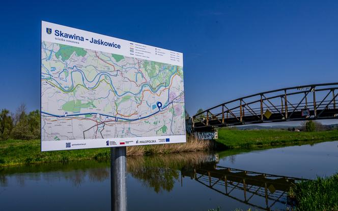Malownicza ścieżka na Kanale Łączańskim