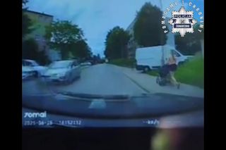 Jaworzno: 7-latek wjechał rowerem pod BMW. Sprawa będzie miała finał w sądzie. Drastyczne nagranie