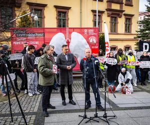 Smogowe płuca trafiły do Nowej Rudy. Zobacz zdjęcia instalacji!