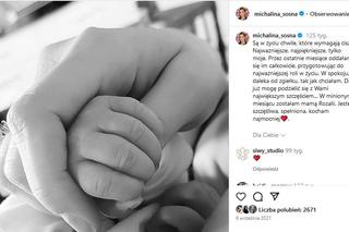 Michalina Sosna w sierpniu 2021 r. urodziła dziecko. Jej córka ma imię Rozalia