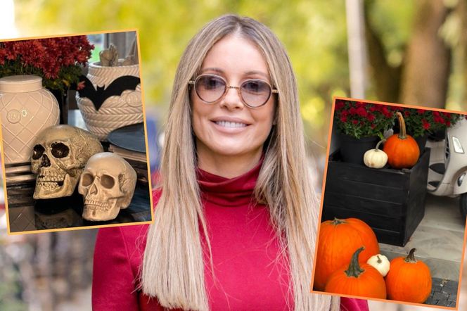 Małgorzata Rozenek udekorowała dom na Halloween