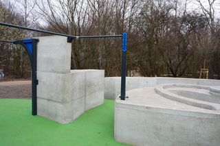 Flowpark w Parku Przy Bażantarni na Ursynowie