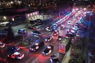 Młody Polak pojechał na pierwszą samodzielną interwencję