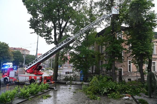 Burze i nawałnice przeszły nad Polską. Strażacy podali miażdżące dane