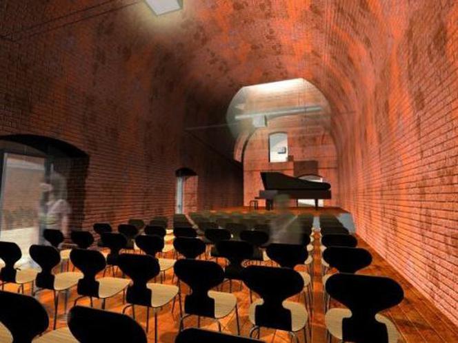 Muzeum Chopina - piwnica zamku zaaranżowana zostanie na salę koncertową