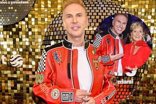 Krzysztof Gojdź odsłonił poprawioną buzię. Dla takiego wyglądu dał się pociąć! Zadał szyku na widowni Tańca z Gwiazdami