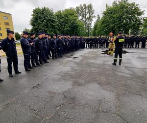 Policjanci szkolili się z gaszenia pożarów