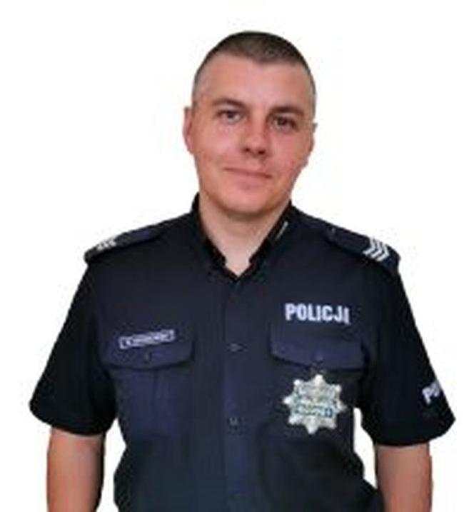 sierżant sztabowy Michał Baranowski (KOMISARIAT POLICJI II W BIAŁYMSTOKU)