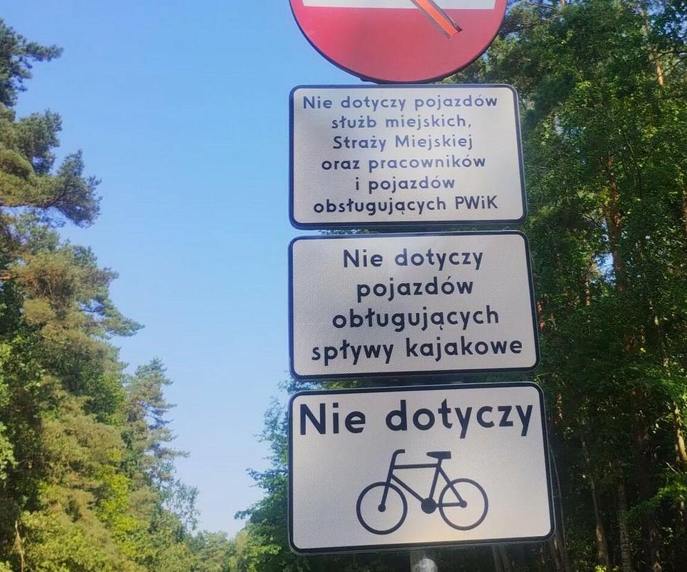 Ulica Leśna dla rekreacji